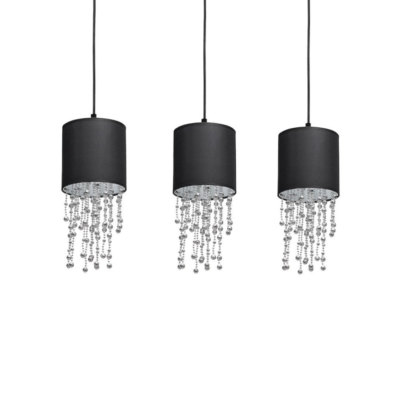 ALMERIA BLACK/CHROME Pendant Lamp 3xE27