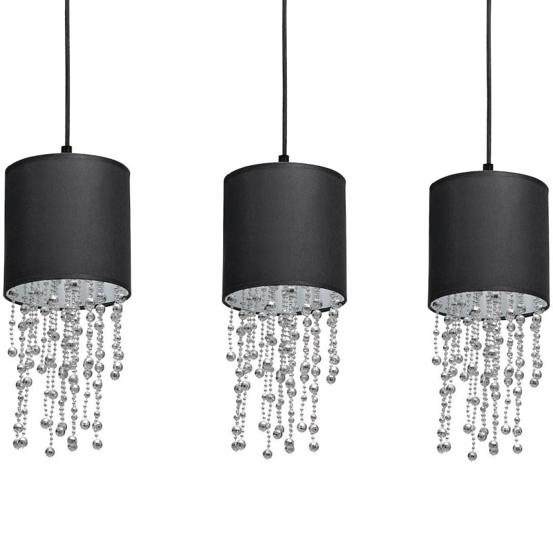 ALMERIA BLACK/CHROME Pendant Lamp 3xE27