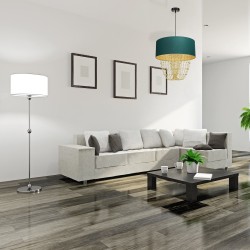 ALMERIA GREEN/GOLD Hanging Lamp 1xE27