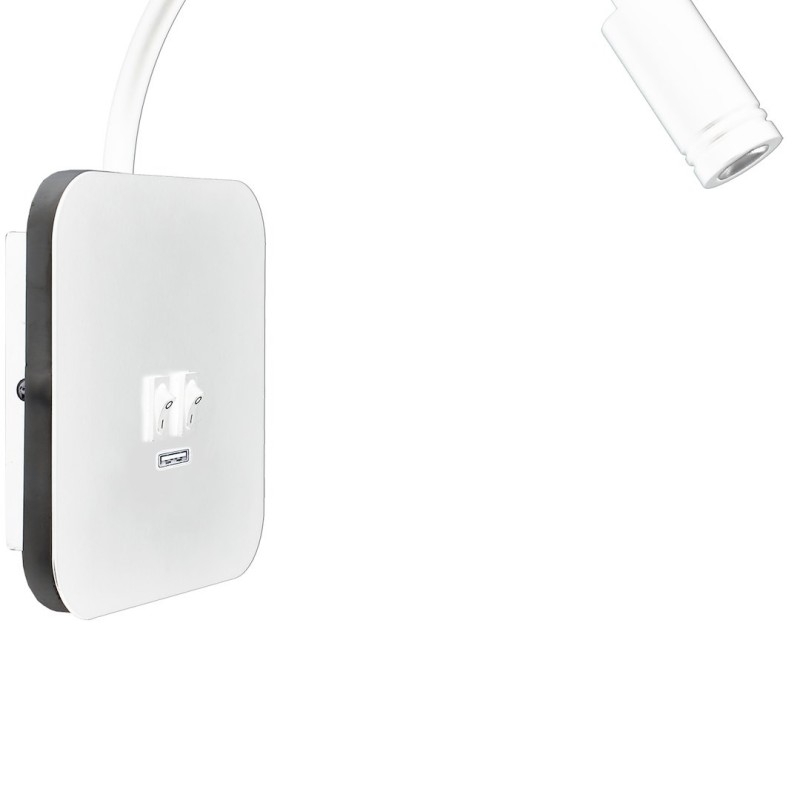 BASE 8W+2W WHITE night lamp