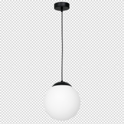 LIMA BLACK pendant lamp 1xE27