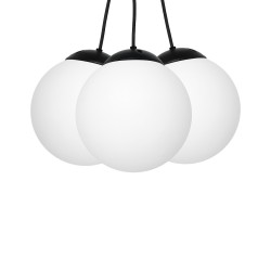 LIMA BLACK Hanging Lamp 3xE14