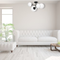 Стельова лампа LIMA BLACK 4xE14