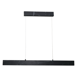 PIERCE BLACK 18W LED pendant lamp