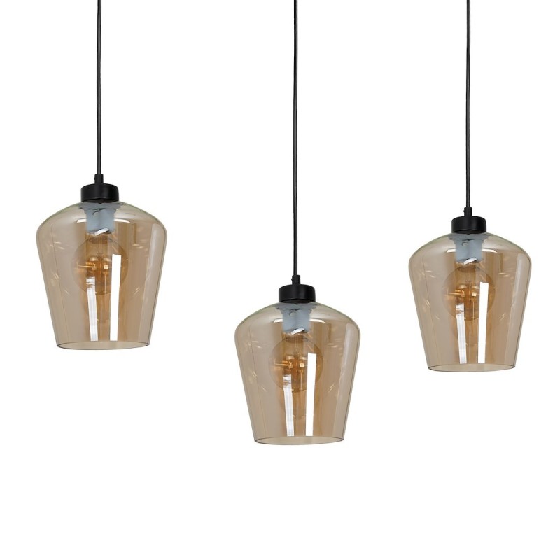 SANTIAGO AMBER Pendant Lamp 3xE27