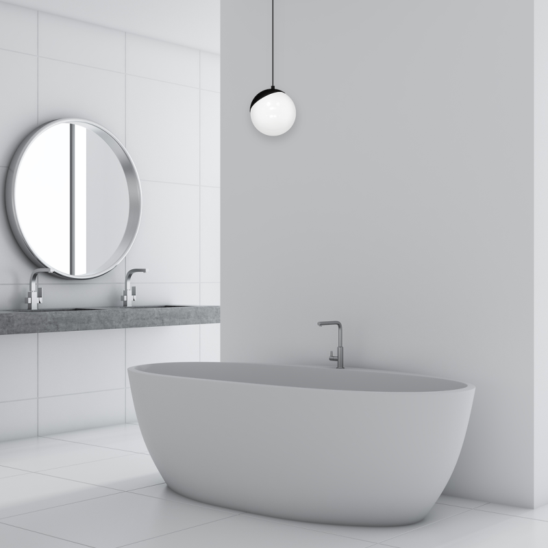 Pendant lamp SFERA BLACK 1xE14