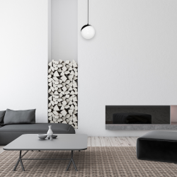 Pendant lamp SFERA BLACK 1xE14