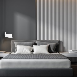 Lampa nocna z półką Shelf Led 4W+5W+2W lewa Biały