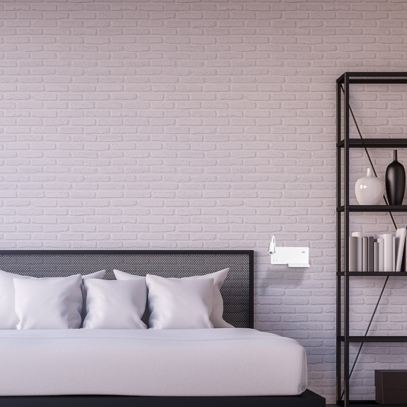 Нічна лампа з полицею Shelf Led 4W+5W+2W ліва Білий