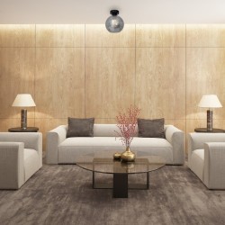 SOFIA SMOKED ceiling lamp 1xE27