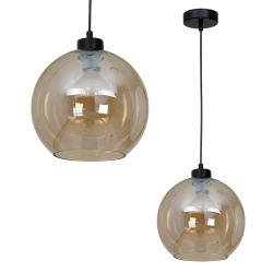 SOFIA AMBER Pendant Lamp 1xE27