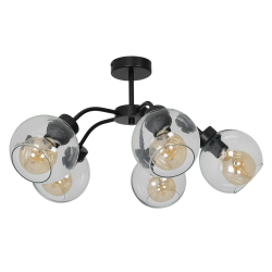 SOFIA CLEAR ceiling lamp 5xE27