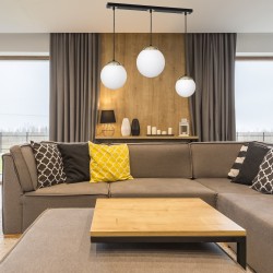 SPARTA BLACK / GOLD Pendant Lamp 3xE14