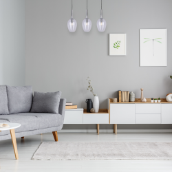 TANGO CLEAR pendant lamp 3xE14