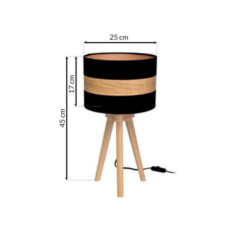 TERRA table lamp 1xE27