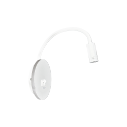 Nachttischlampe BASE 8W+2W WEISS