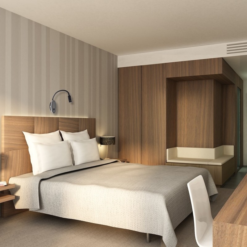 Нічна лампа BASE 8W+2W ЧОРНА