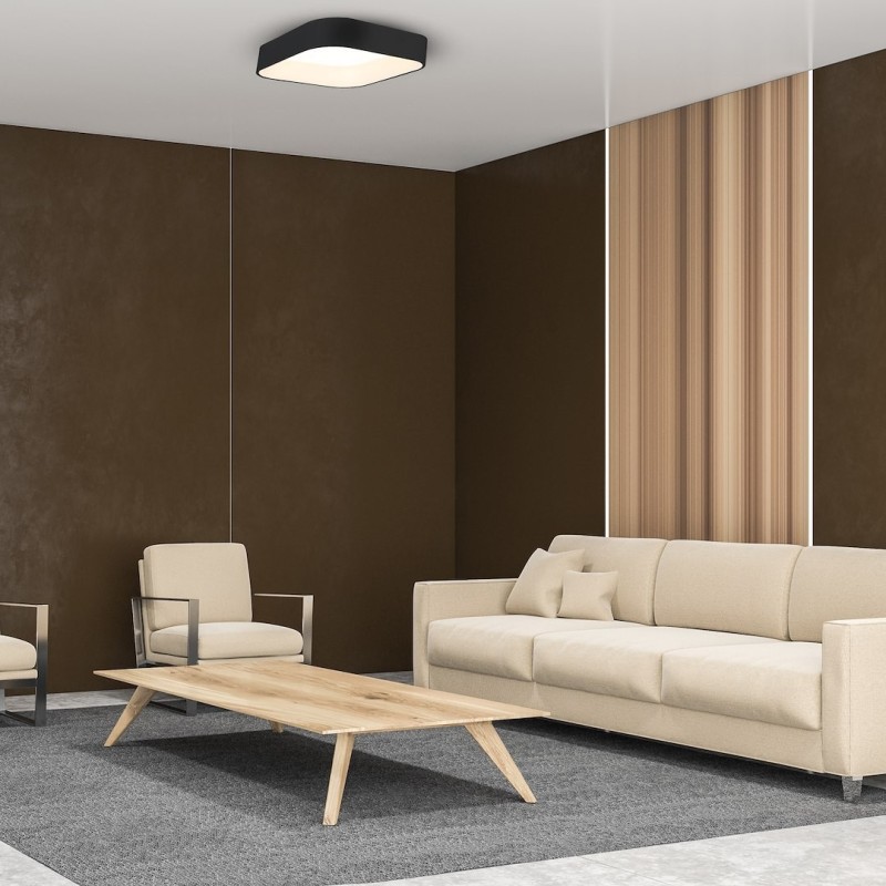 ASTRO BLACK Ceiling Light 40W LED 3000K-4000K