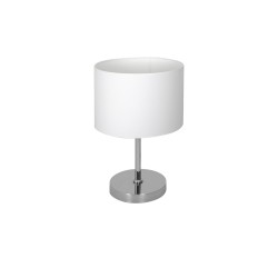 CASINO WHITE/CHROME Table Lamp 1xE27