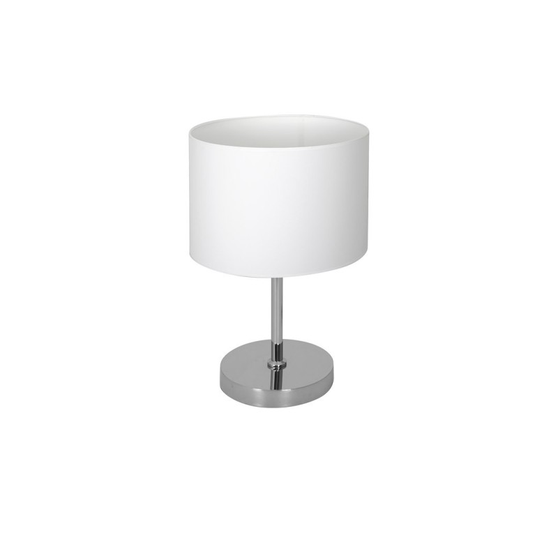 CASINO WHITE/CHROME Table Lamp 1xE27