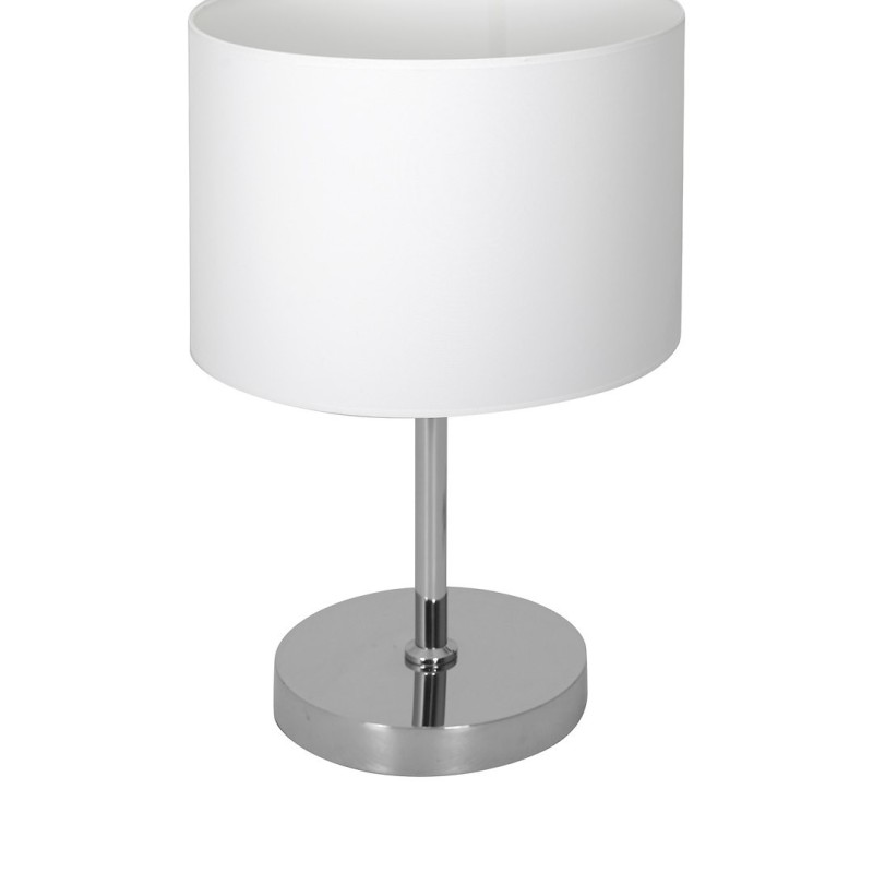 CASINO WHITE/CHROME Table Lamp 1xE27