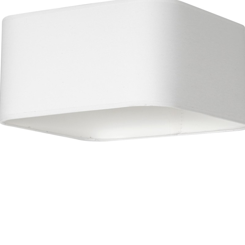 Lampa podsufitowa Napoli 1xE27 Biały / Chrom