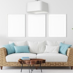 Napoli Ceiling Lamp 1xE27 White / Chrome