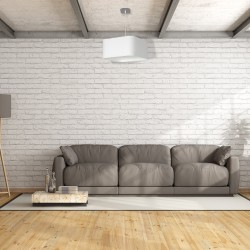 Hängeleuchte NAPOLI WHITE/CHROME 1xE27