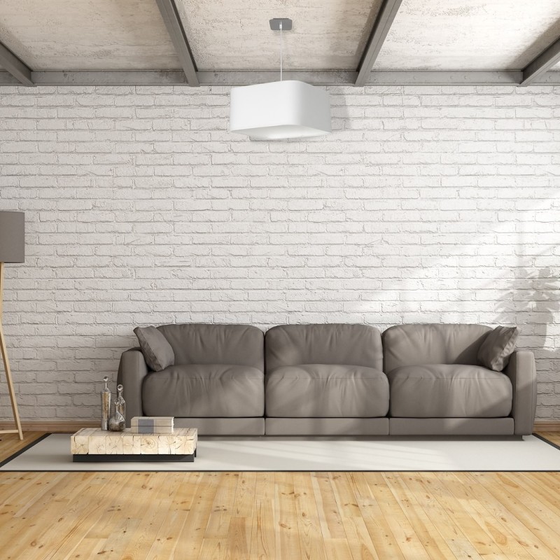 NAPOLI WHITE/CHROME Hanging Lamp 1xE27