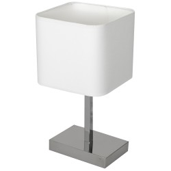 NAPOLI WHITE/CHROME Table Lamp 1xE27