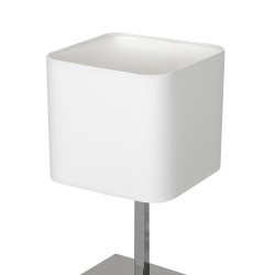 NAPOLI WHITE/CHROME Table Lamp 1xE27