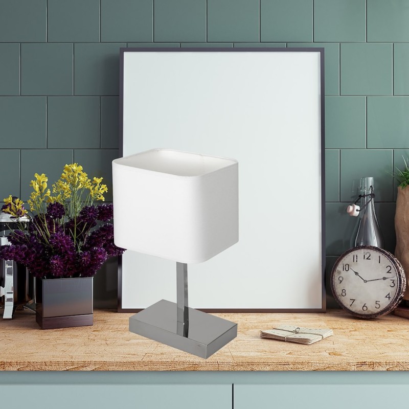NAPOLI WHITE/CHROME Table Lamp 1xE27