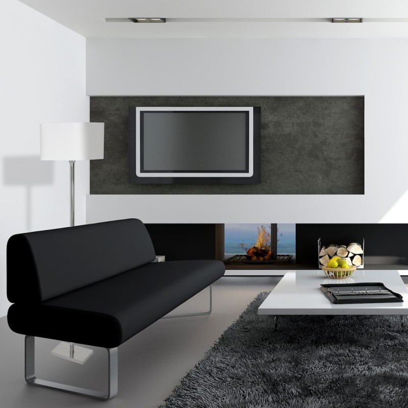 Napoli Floor Lamp 1xE27 White / Chrome