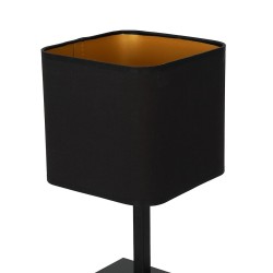 NAPOLI BLACK/GOLD table lamp 1xE27