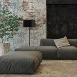 NAPOLI BLACK/GOLD Floor Lamp 1xE27