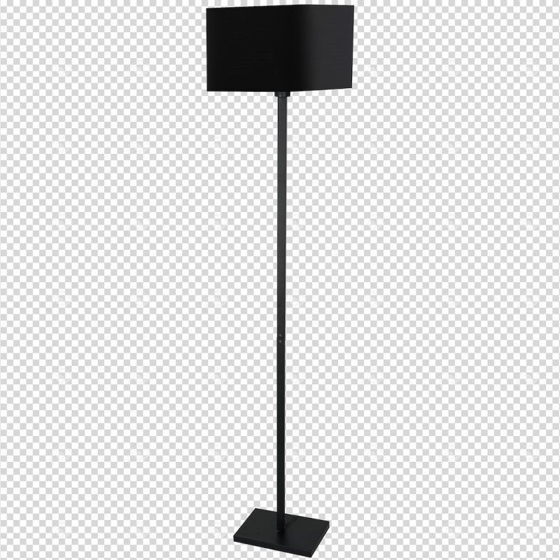 Lampa stojąca NAPOLI BLACK/GOLD 1xE27