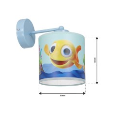 Aplique de pared RYBKA MiniMini 1xE27