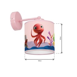 Бра Восьминіг Лола MiniMini 1xE27