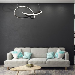 ПІДВІСНА ЛАМПА CAPPIO BLACK 36W LED