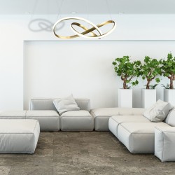 LÁMPARA COLGANTE CAPPIO GOLD 36W LED