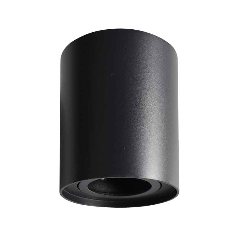 Punto de luz Bima Round Negro 1xGU10