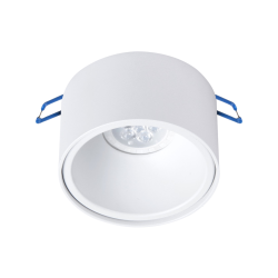 Bali Round White Recessed Fixture