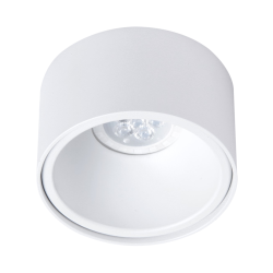 Bali Round White Recessed Fixture