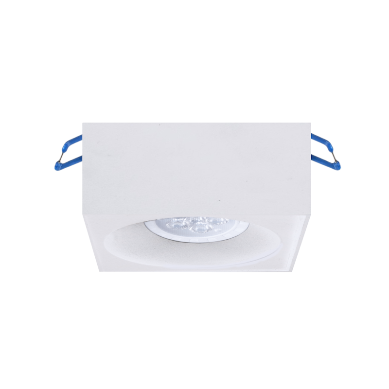 Bali Square White Recessed Fixture