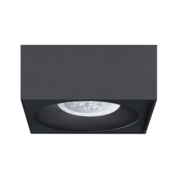Bali Square Black Recessed Fixture