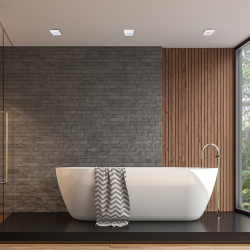 Nusa Square White Recessed Fixture