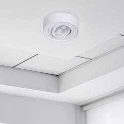 Nusa Round White Recessed Fixture