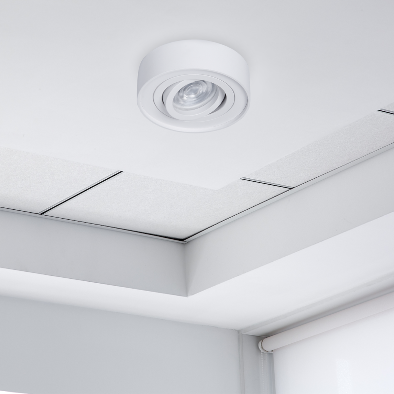 Nusa Round White Recessed Fixture