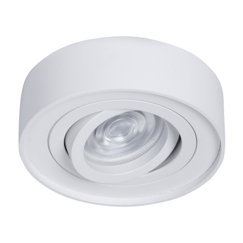 Nusa Round White Recessed Fixture