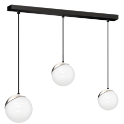 Lampa wisząca SFERA BLACK/CHROME 3xE14